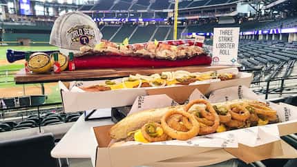 For $250 during 2023 World Series games at the Texas Rangers' ballpark, 10 customers could...