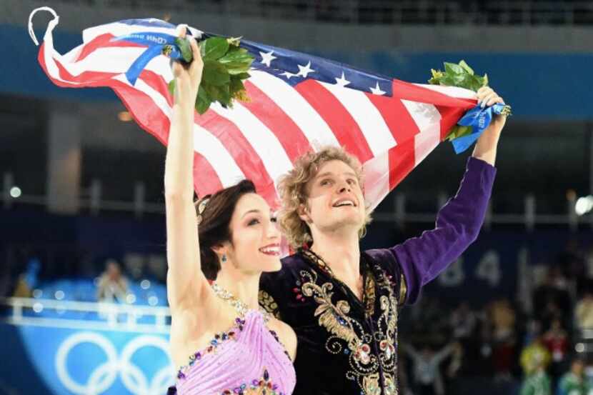 American ice dance pair Meryl Davis and Charlie White won the gold medal Monday, the first...