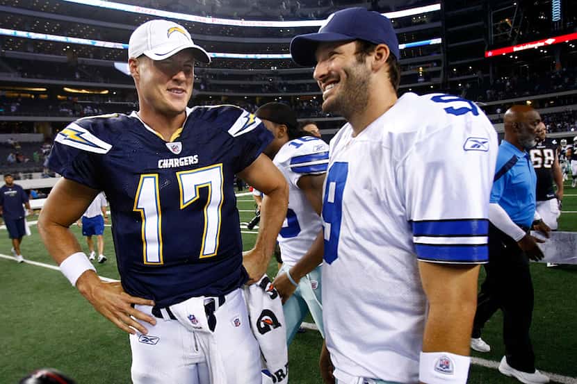 When comparing Tony Romo to other quarterbacks in NFL, Philip Rivers is name that often...