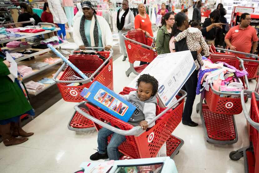 Kei'veericky Simmons, 3, one of the sons of slain Dollar General clerk Gabrielle Monique...