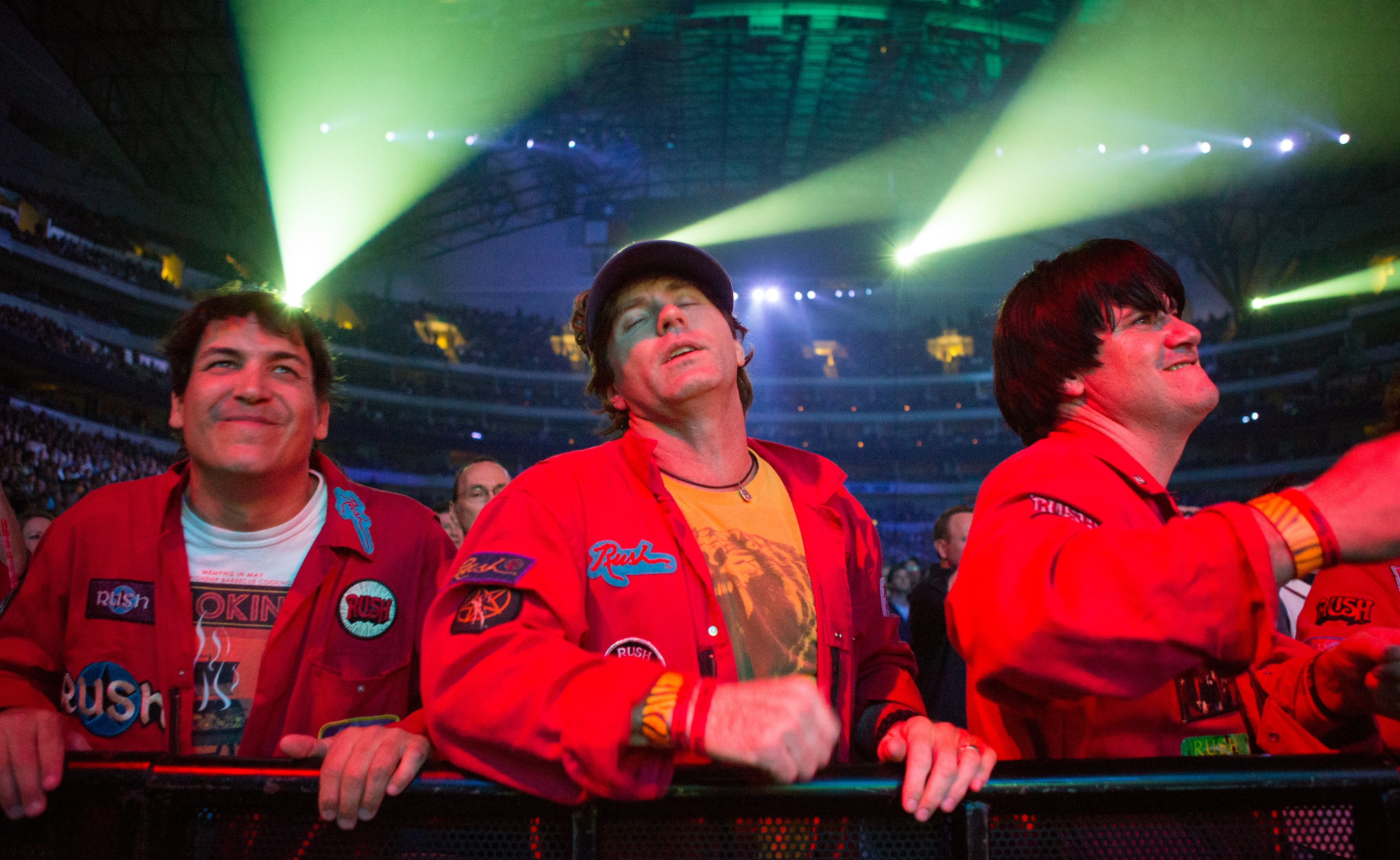 Enthralled Rush fans at the band's show Nov. 28 at the American Airlines Center.