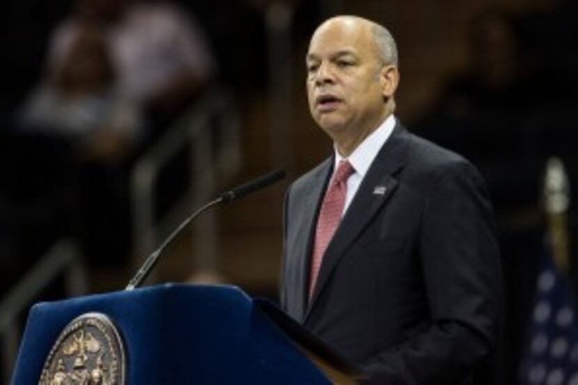  Jeh C. Johnson, head of the Department of Homeland Security.