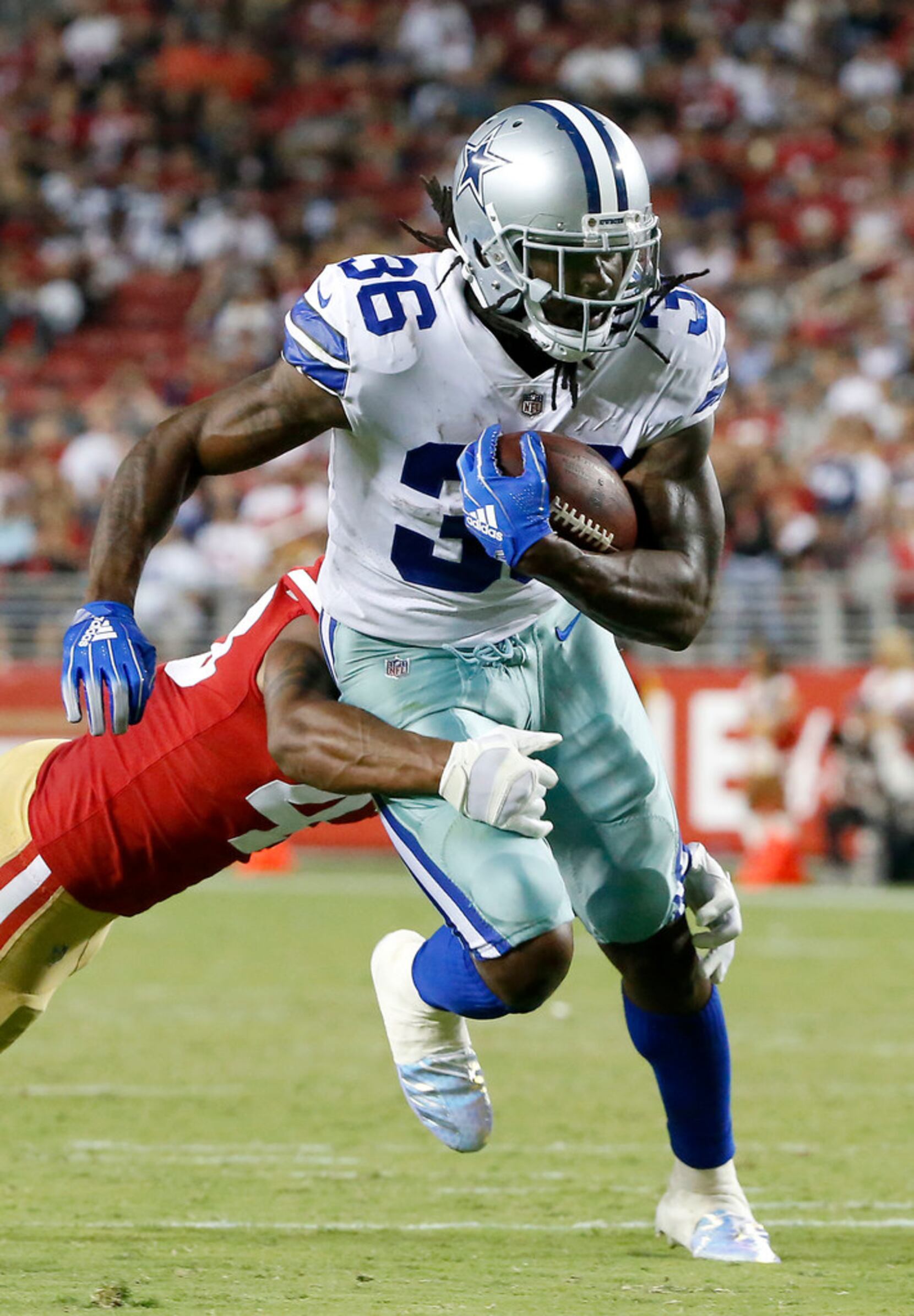 Cowboys' similarities to Crimson Tide make Bo Scarbrough 'feel at home' 