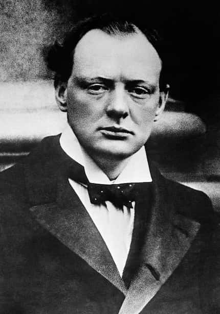 A 1915 file image of Sir Winston Churchill