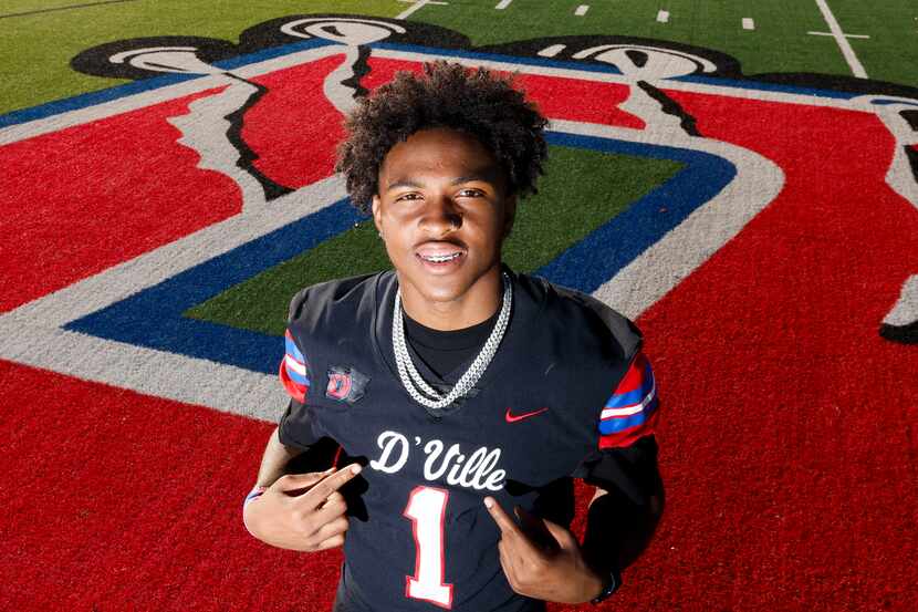 Duncanville High School wide receiver and Dallas Morning News SportsDay's annual top-100 no....