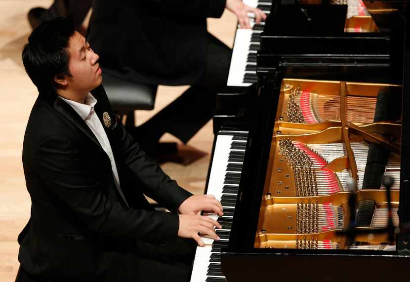 Shuan Hern Lee performs during the semifinal round of the 2019 Cliburn International Junior...