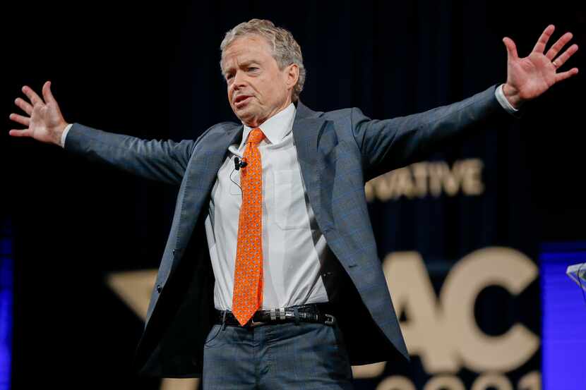 Republican candidate for governor Don Huffines accused a state agency of using critical race...