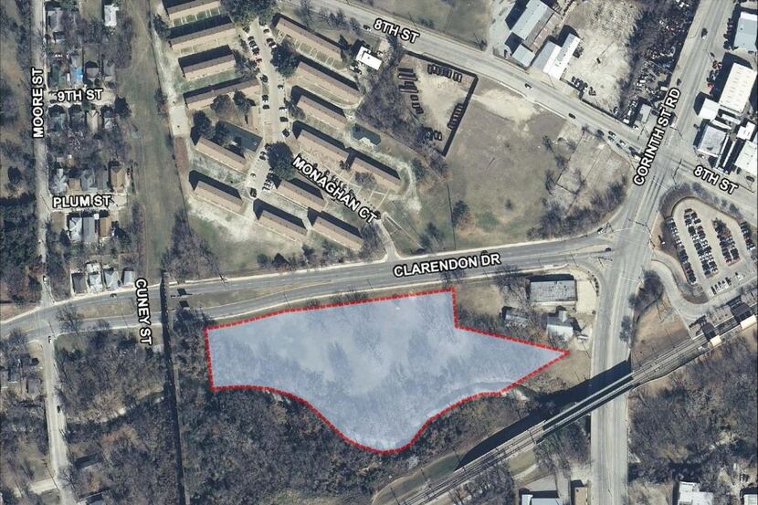 
Demetria McCain says the proposed Gateway on Clarendon site wouldn’t serve current...