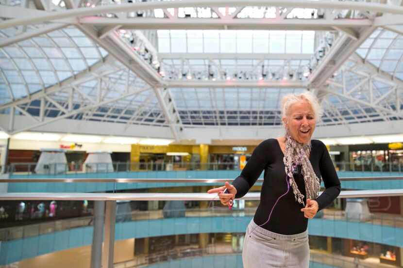 Donatelle Mascari,  69, has lost about 140 pounds. She credits dance-walking at Galleria...