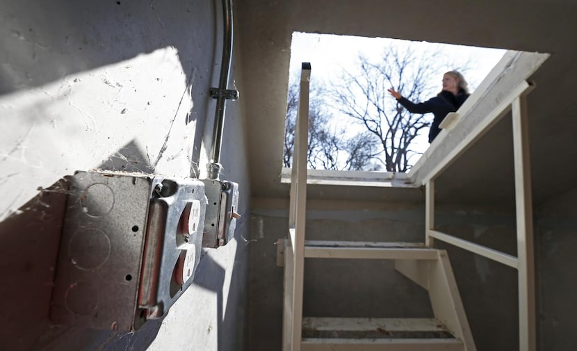 
“We could hear the lid of the storm shelter banging up and down for maybe 5 minutes or so....