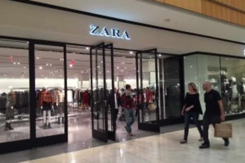  Zara, which expanded its store in Galleria Dallas last year, will take Forever 21's spot at...