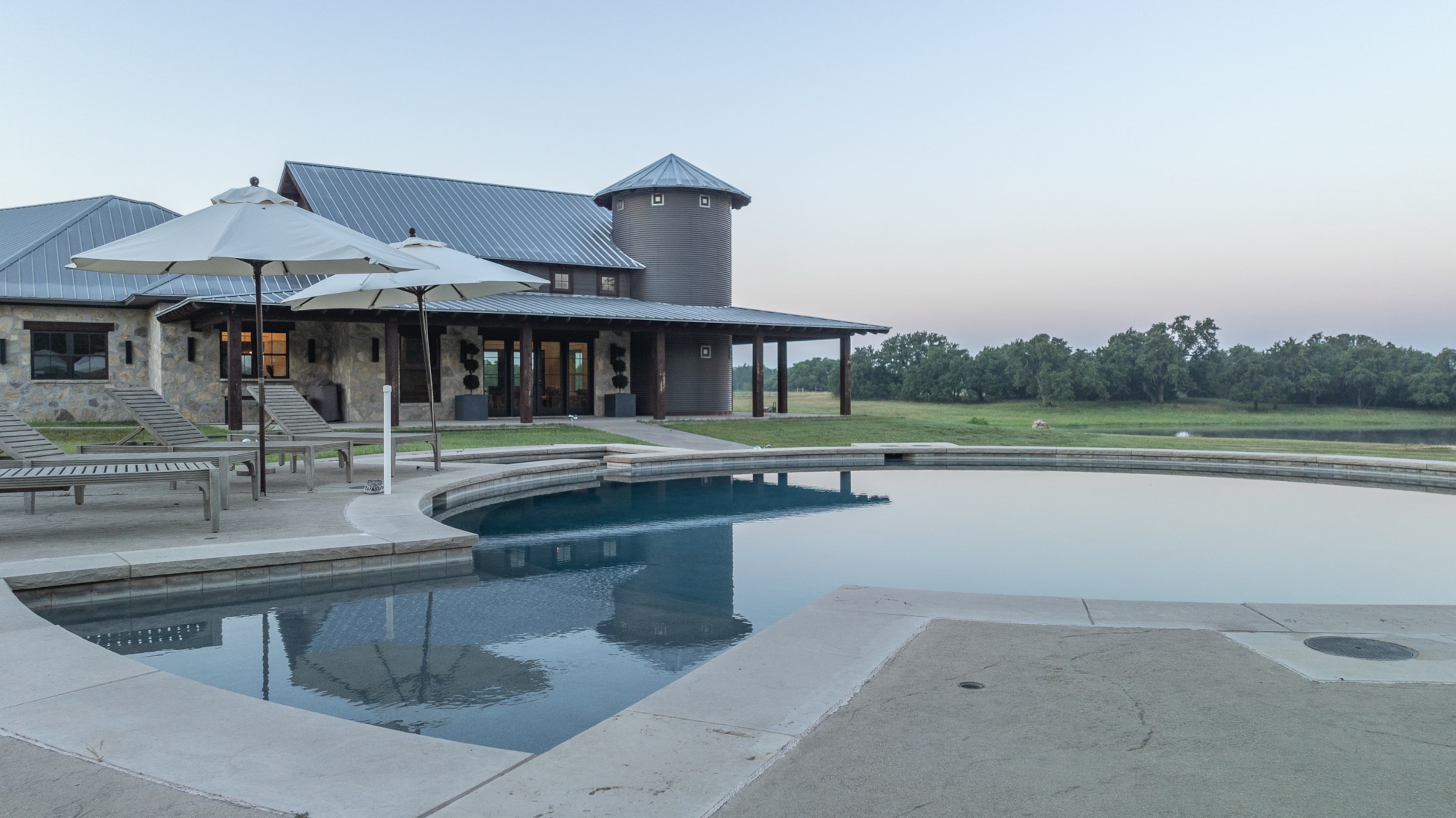 Another view of the pool area.