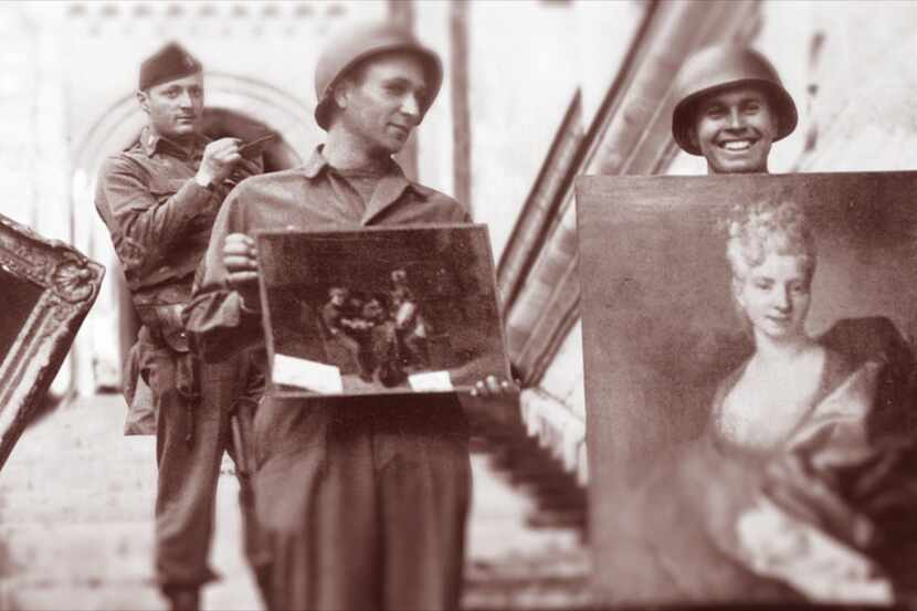 Allies discover looted Nazi paintings.