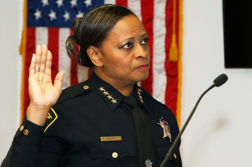 Marian Brown was sworn in as Dallas County's Interim Sheriff on January 1, 2018. The...