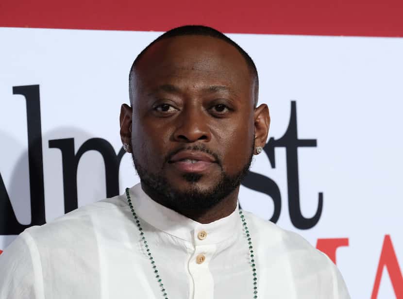 Omar Epps attends the premiere of Almost Christmas at the Regency Village theatre in...
