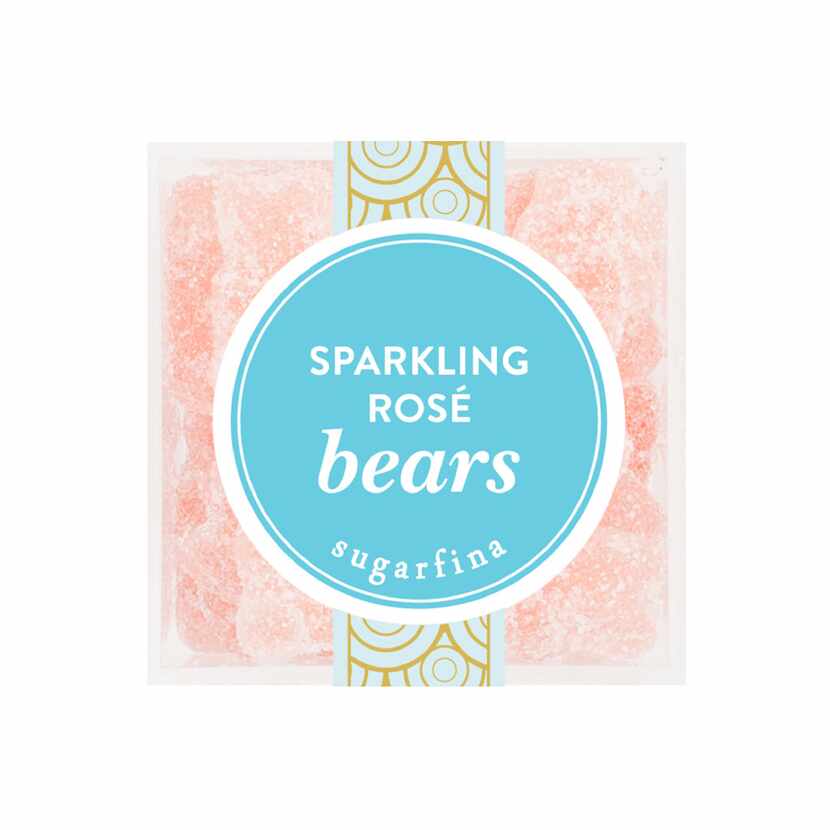 Sugarfina makes Rose All Day Sparkling Rose gummy bears.