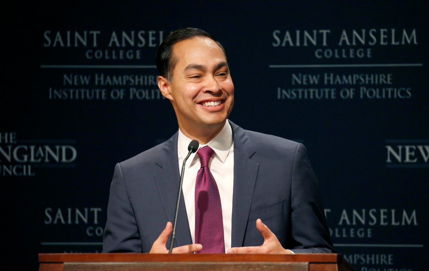 Julian Castro, former U.S. Secretary of Housing and Urban Development and candidate for the...