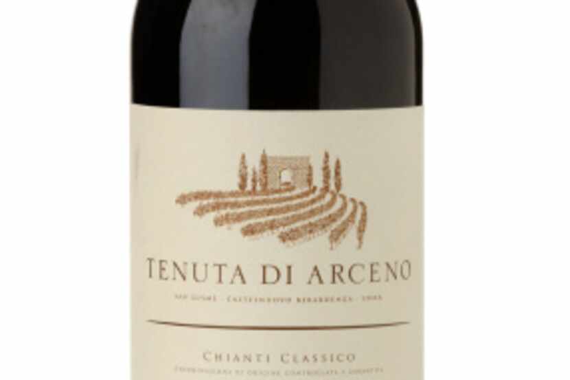 Tenuta Di Arceno 2010 Chianti Classico for Wine of the Week, photographed July 11, 2013.