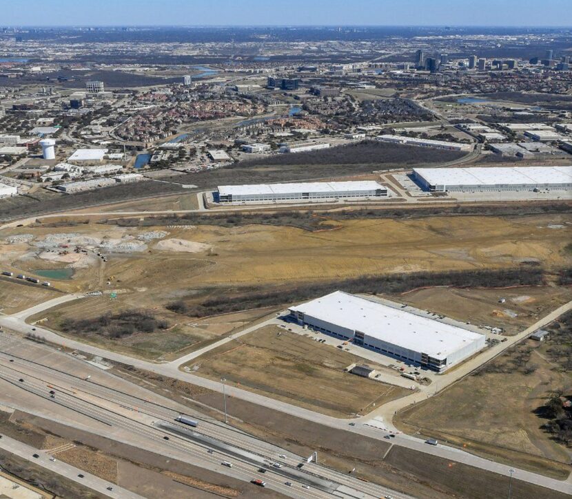 Perot Development’s DFW Park 161 business park has three new buildings.