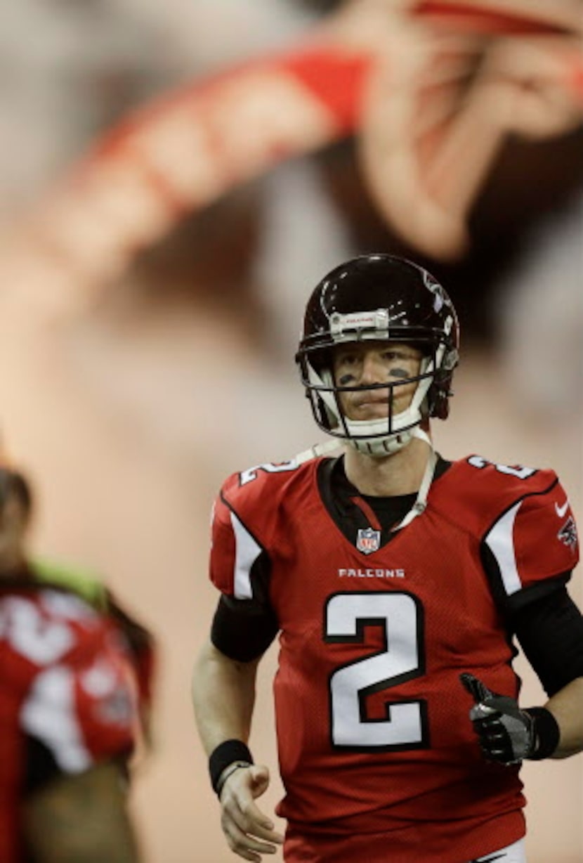 Matt Ryan, mariscal de Atlanta. (AP Photo/David J. Phillip)