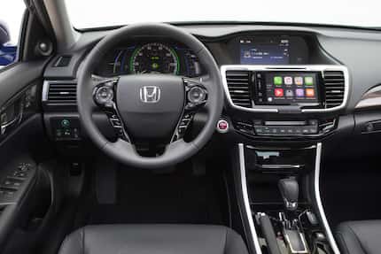 2017 Honda Accord Hybrid
interior.
