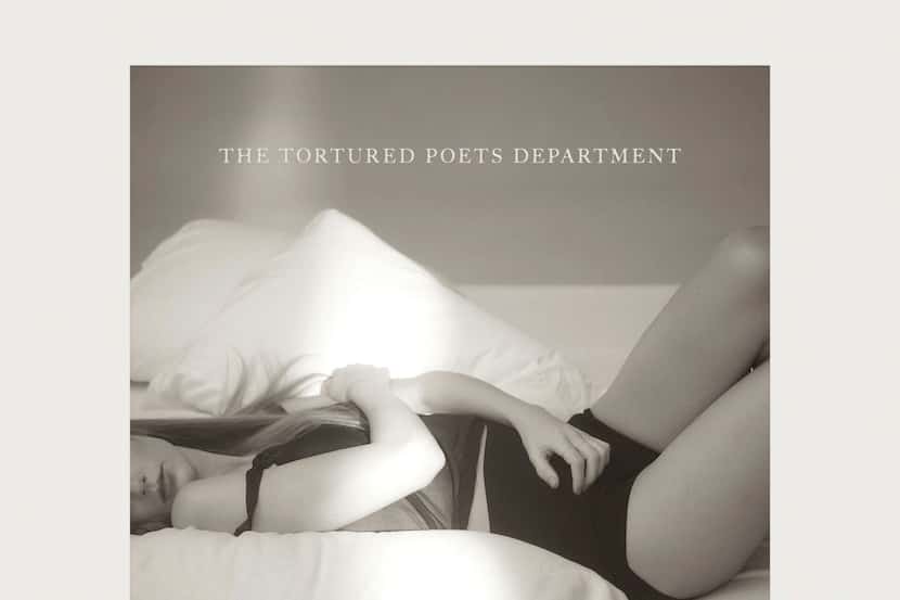 This cover image released by Republic Records show "The Tortured Poets Department" by Taylor...