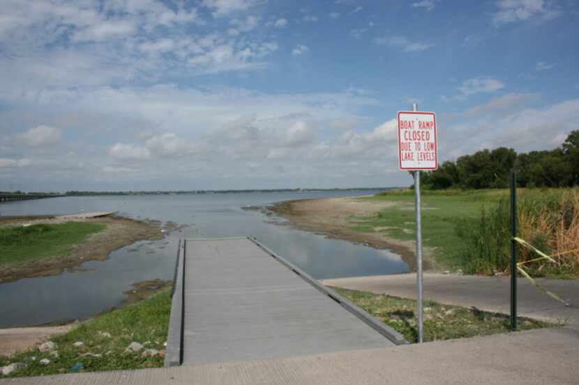 The Lake Ray Hubbard public boat ramp on State Highway 66 in Rockwall has been closed...