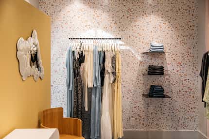 Los Angeles-based fashion line Simkhai has been in the Market in Highland Park as a popup...