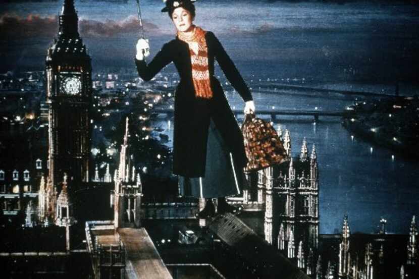 Julie Andrews in the 1964 film "Mary Poppins." 