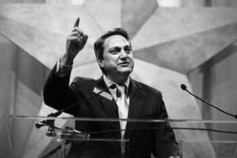 Steve Munisteri, a Houston lawyer, vows to reach out to independents, disenchanted...