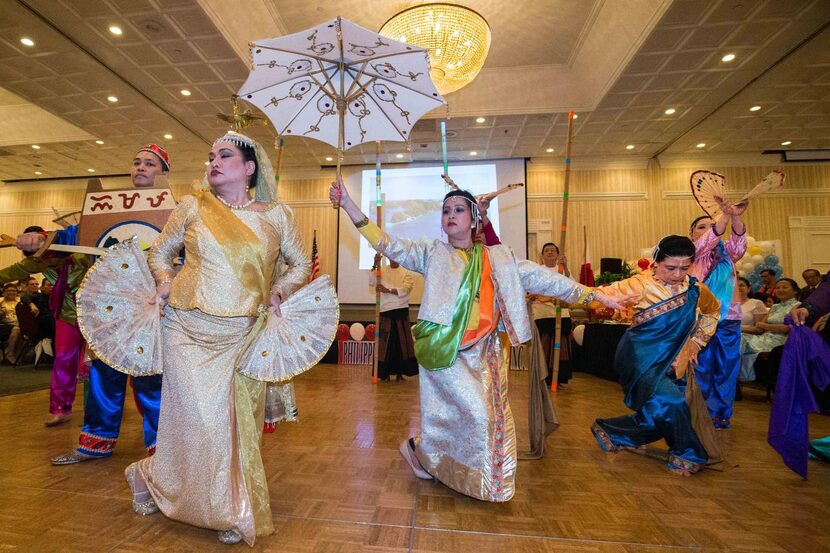 
Filipino cultural dances were part of the Philippine Independence Day Celebration at the...