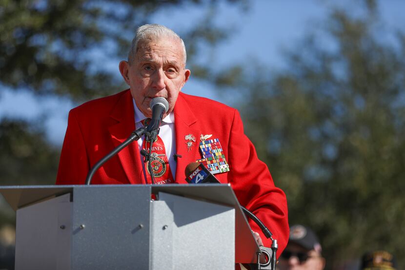 Marine Corps Lt. Gen. Richard Carey on Monday, Jan. 10, 2022, shared his memories of the...