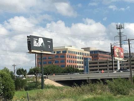 The billboard paid for Wondery to advertise its podcast, Dr. Death. The billboard appeared...