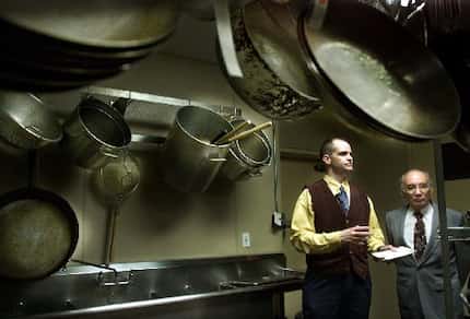 From the archives:  Food inspector Keith Clark inspects a Plano restaurant.