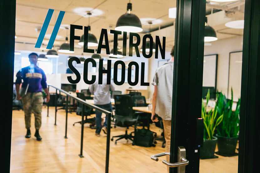 WeWork's Flatiron School teaches coding, website design and software engineering in 10...