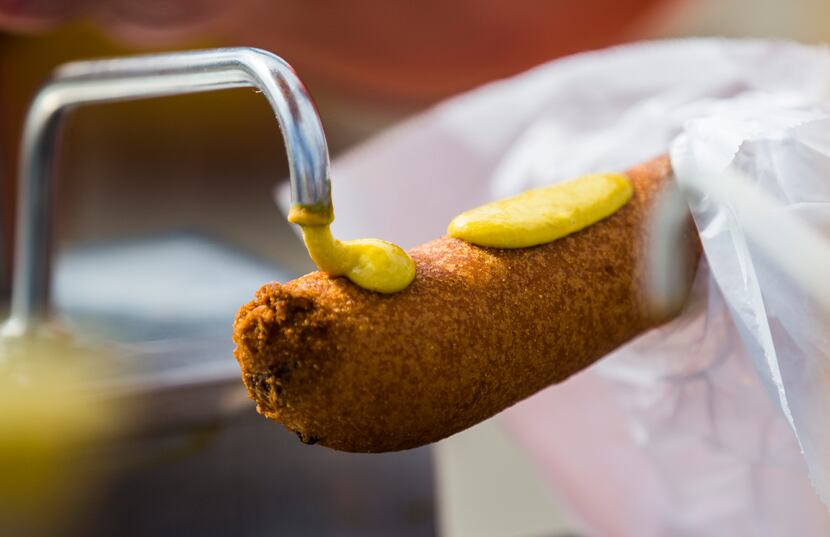 Customers can order Fletcher's Corny Dogs for their Super Bowl parties.