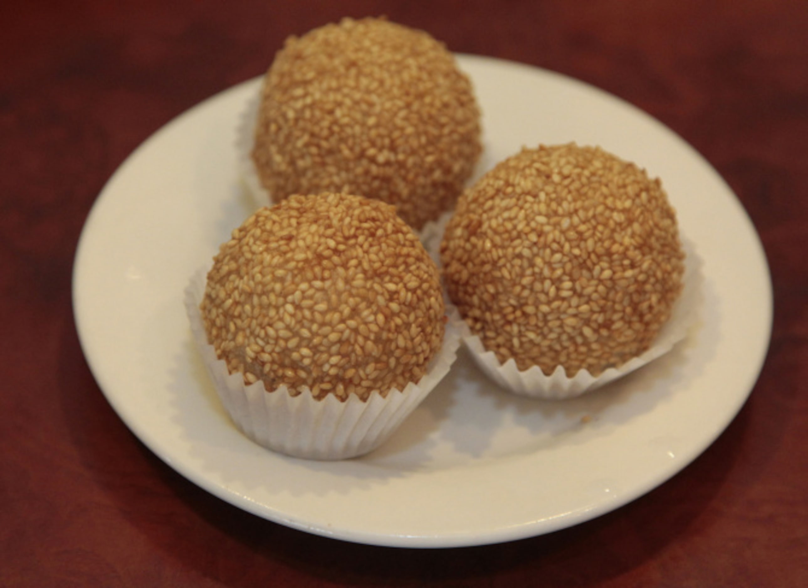 Sesame Balls at J.S. Chen's Dimsum and BBQ