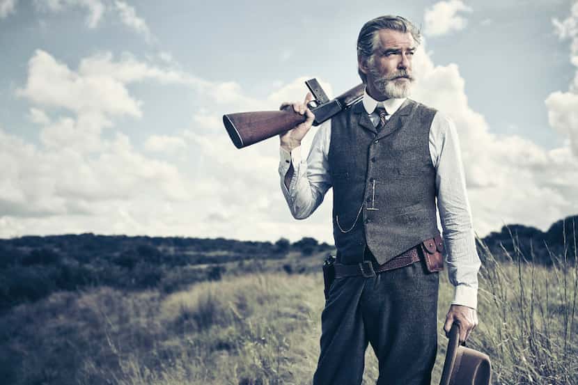 Pierce Brosnan stars as Eli McCullough, the patriarch of a Texas clan on AMC's new 10-part...
