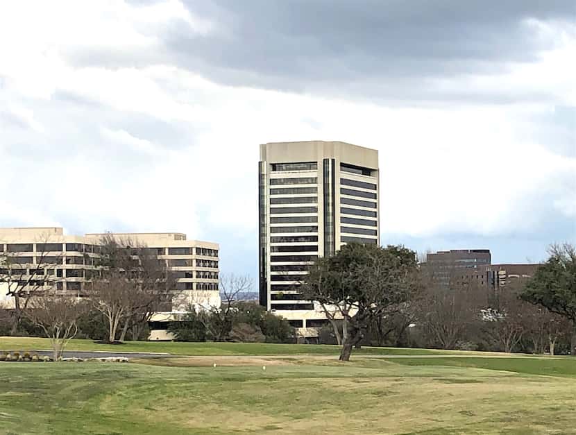 The Point at Las Colinas overlooks the Las Colinas County Club.