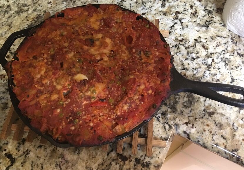 Want a quick, healthy-as-you'd-like-it-to-be recipe? Here's Leslie Barker's spaghetti pie,...