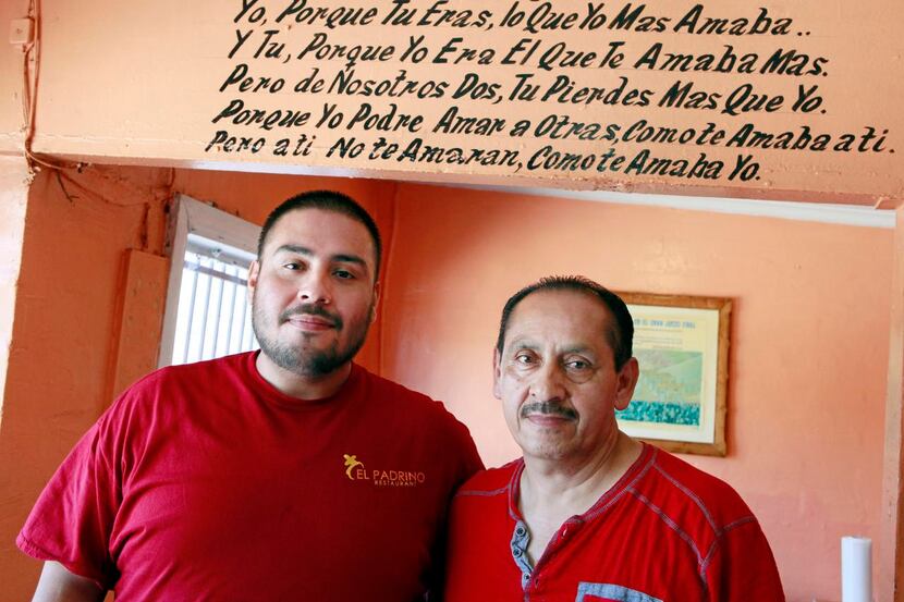 Juan Contreras Jr.,  who co-owns the El Padrino restaurant with his father, Juan Contreras...