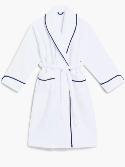 The Hotel Robe by Hill House is one of Diamond's favorite items to stock in a guest room. A...