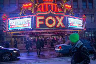  The Fox Theatre in Detroit is hosting Thursday's Republican presidential debate. (Scott...