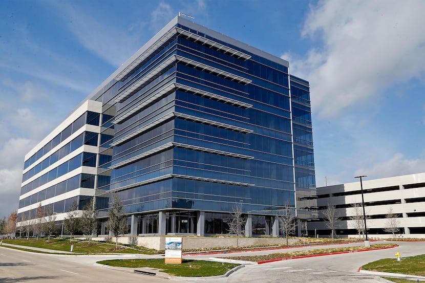 Developers of the $1.8 billion Frisco Station project have signed two large office leases.