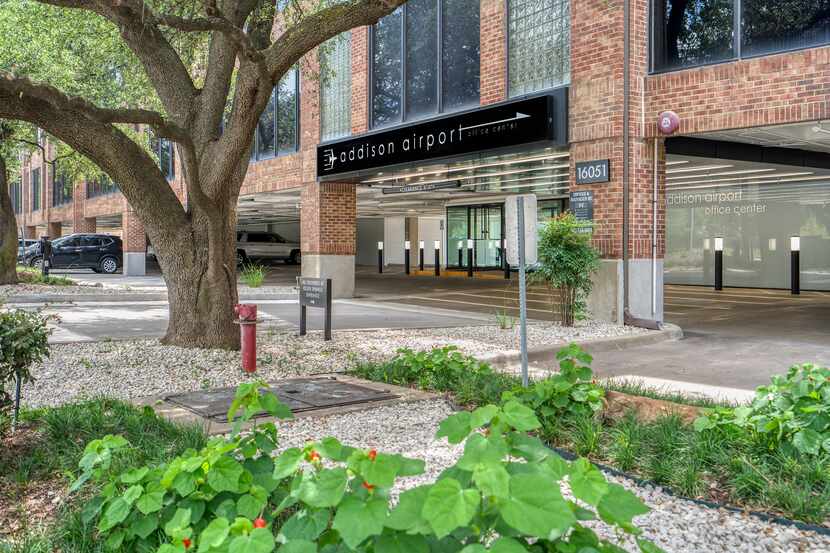 The Addison Airport Office Center was recently remodeled.