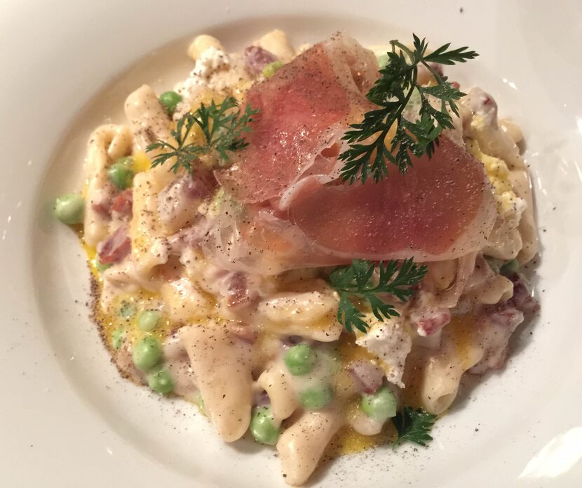 McClelland's cavatelli carbonara