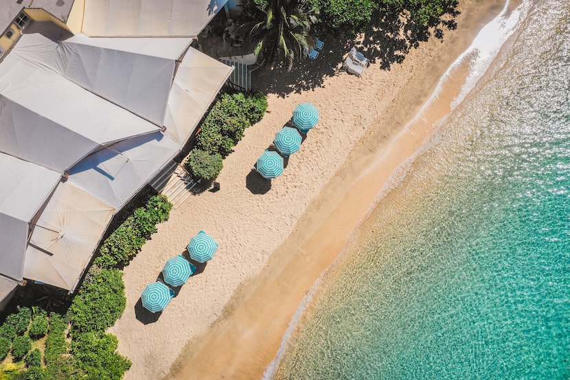 Jack's Beach Bar is a popular hangout on the island of Bequia.