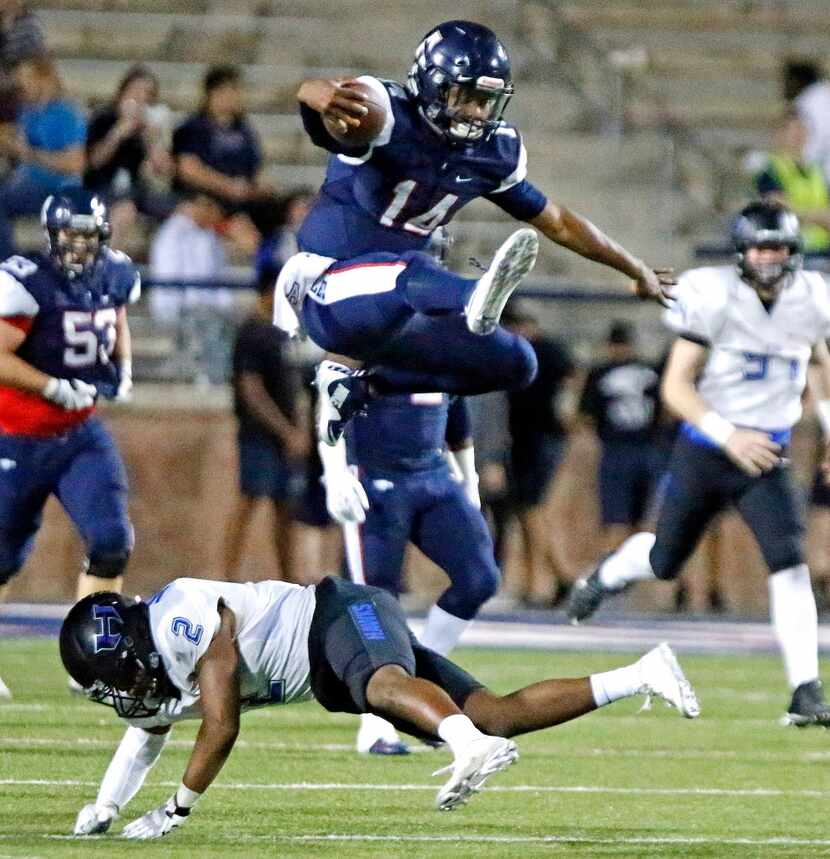 Allen and Hebron, two of the top teams in the Dallas area, met in the first round of the...