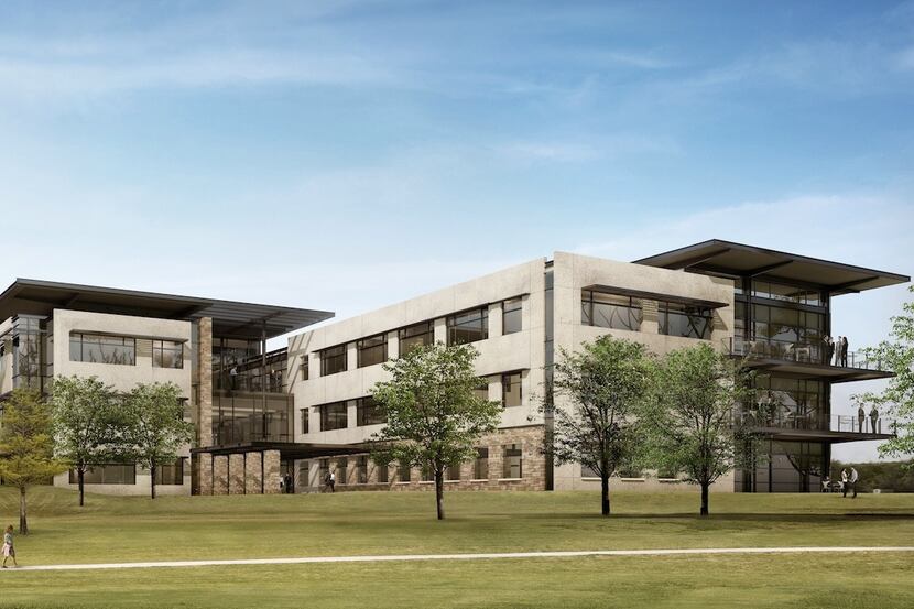 Developer KDC is building Tyler Technologies' new campus in Plano.
