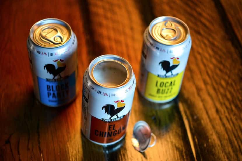 Dallas' Four Corners Brewing Co. will only have the iconic "topless" cans through 2019.